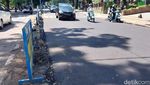 Before-After Aspal Jalan Bandung Kota Malang Ambles