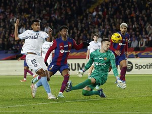 Barcelona Dibantai Girona 4-2