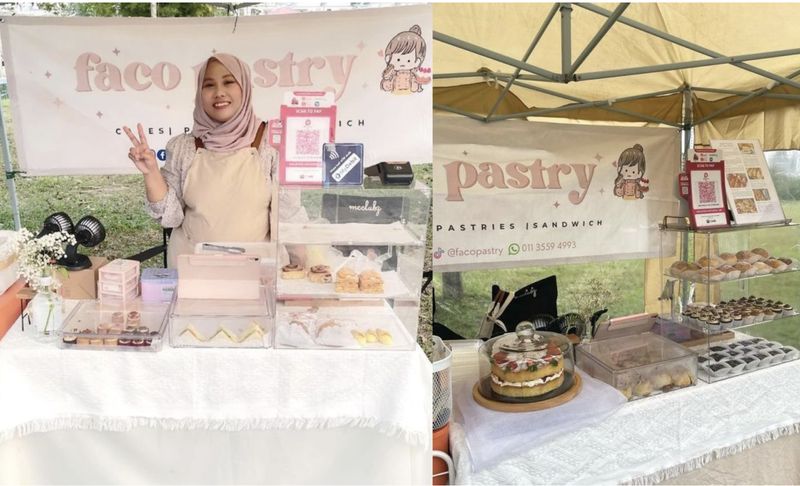 Baru Jualan Pastry, Wanita Ini Sudah Rugi Rp 3 Juta Gegara Stand Roboh