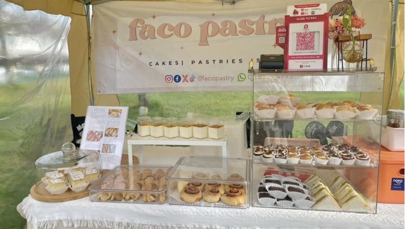 Baru Jualan Pastry, Wanita Ini Sudah Rugi Rp 3 Juta Gegara Stand Roboh
