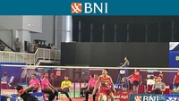 Kepala bidang Turnamen dan Perwasitan PP PBSI Mimi Irawan mengatakan BNI Sirnas Premier 2023 adalah tempat bertandingnya para jawara selama tahun 2023, dari BNI Sirnas A dan BNI Sirnas B. Foto: Mercy Raya/detikcom