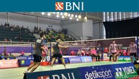 Tidak semua atlet dapat tampil di kejuaraan ini. Mereka yang bisa bertanding ialah yang memiliki peringkat nasional terbaik, utamanya peringkat 32 ke atas, yang dijamin bikin ajang bulutangkis ini sedemikian seru!  Foto: Mercy Raya/detikcom