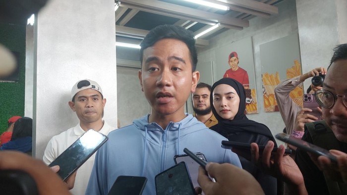 Cawapres nomor urut 2, Gibran Rakabuming Raka (Sholihin/detikcom)