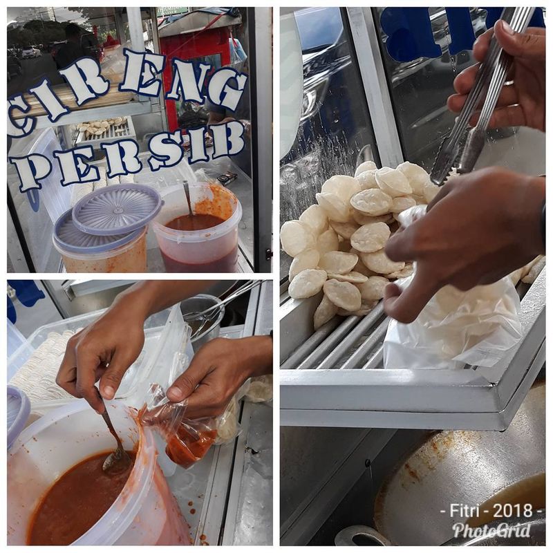 cireng bumbu, cireng kuah, cireng gejrot