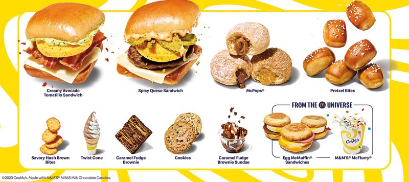 CosMc's, gerai restoran spin-off McDonald's
