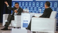 Lanjut Anies, Indonesia harus mampu mendorong pemerataan ekonomi. Hal ini menjadi salah satu janji politiknya jika terpilih kelak.  