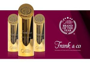 Frank & co. Kembali Menangkan Brand of the Year di World Branding Awards