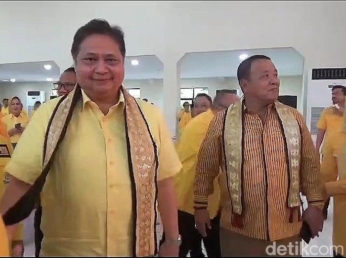 Ketum Golkar Airlangga Hartarto di Lampung.