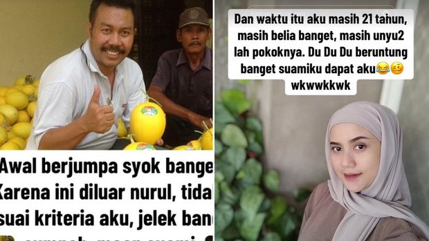 KIsah cinta beda usia, viral di media sosial