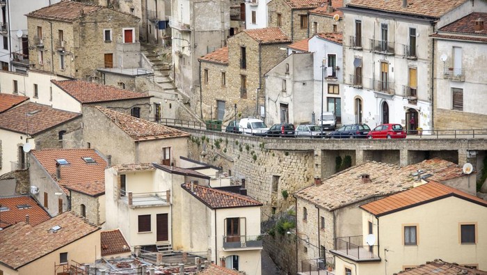 Kota Pietrapertosa di Italia