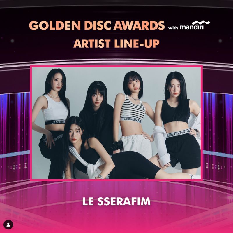 Line up Golden Disc Awards 2024