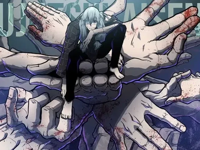 Mahito di manga Jujutsu Kaisen