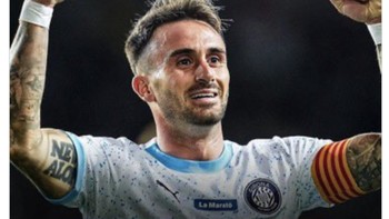 Secara mengejutkan Barca ditekuk Girona dengan skor mencolok 2-4. Foto: X