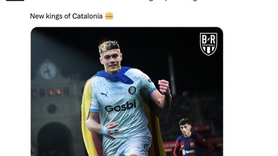 Meme Kocak Barcelona Digebuk Girona Si Raja Catalunya Baru