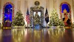 Meriah Sekali Dekorasi Natal yang Hiasi Gedung Putih