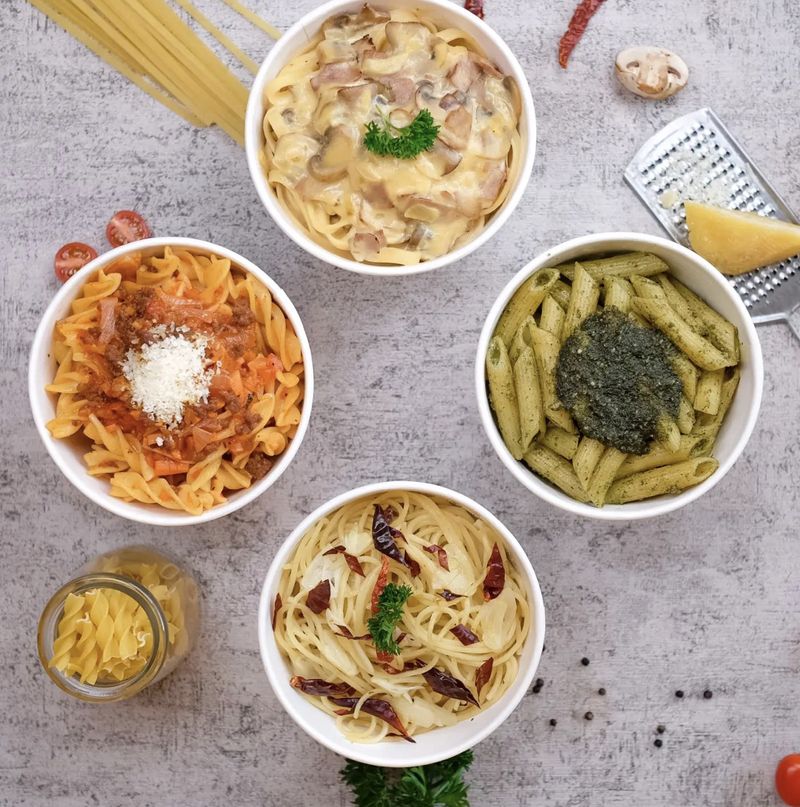 Pasta Cup Enak dan Praktis Ada di 5 Tempat Ini