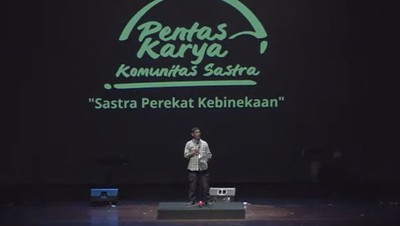 Potret Pentas Karya 19 Komunitas Sastra, Apresiasi Pemerintah Bagi Sastrawan