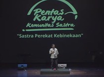 Potret Pentas Karya 19 Komunitas Sastra, Apresiasi Pemerintah Bagi Sastrawan