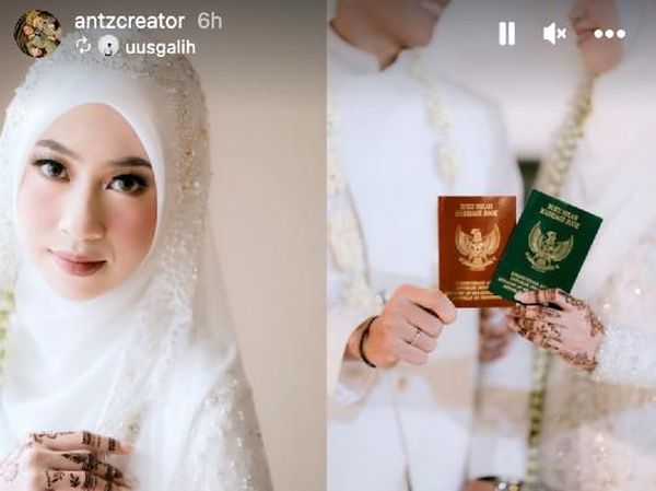 7 Gaya Putri Uje, Adiba Khanza Pakai Kebaya Putih Saat Dinikahi Egy Maulana