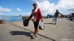 Potret Aktivitas Jual Beli Ikan Pelabuhan Tobelo