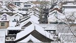 Potret Beijing Berselimut Salju