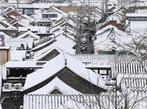 Potret Beijing Berselimut Salju