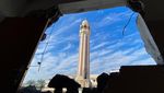 Menara Masjid di Gaza Kokoh Berdiri di Tengah Bombardir Israel