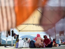 Potret Penampungan Sementara Pengungsi Rohingya di Sabang Aceh
