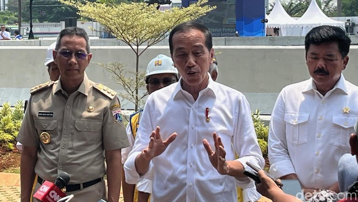 Presiden Jokowi. (Eva Safitri/detikcom).