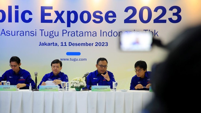 PT Asuransi Tugu Pratama Indonesia Tbk (“Tugu Insurance”) selaku Emiten Anak BUMN Pertamina dengan kode saham TUGU menggelar Public Expose kinerja sebagai bentuk transparansi dan akuntabilitas kepada publik, termasuk para pemegang saham. Dalam Public Expose ini Direksi memaparkan kinerja keuangan konsolidasian hingga kuartal III-2023, dan gambaran umum rencana perusahaan ke depan.