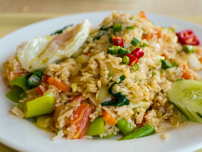 Resep Nasi Goreng Putih dan Sayuran