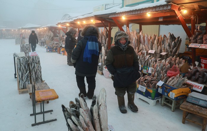 Suhu di Kota Yakutsk Tembus -58 derajat celcius