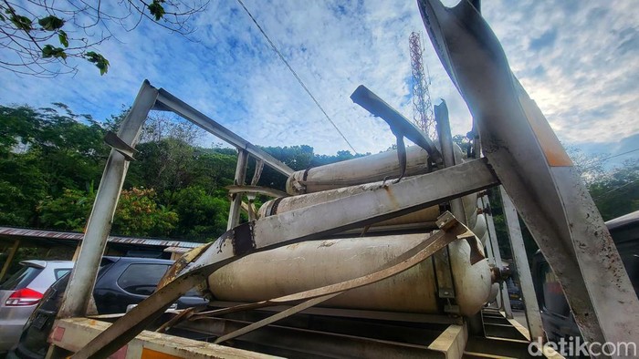 Tabung CNG yang meledak di Sukabumi