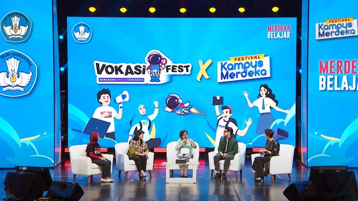 Talkshow Vokasifest x Festival Kampus Merdeka 2023
