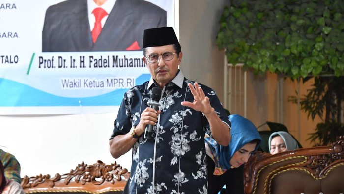 Wakil Ketua MPR RI Fadel Muhammad