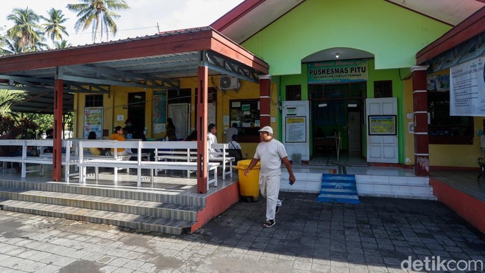 Suasana Puskesmas Pitu yang terletak di Kecamatan Tobelo Tengah, Halmahera Utara.