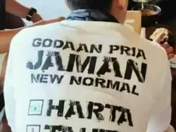 Tulisan Kocak di Kaos Bikin Ngakak dan Geleng-geleng
