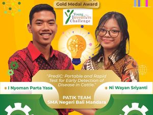 Pelajar RI Sabet Medali Emas di Ajang Young Inventors Challenge 2023, Ini Inovasinya