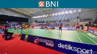 BNI Sirnas Premier 2023, yang berlangsung 11-16 Desember 2023, adalah tempat bertandingnya para jawara-jawara selama tahun 2023 dari BNI Sirnas A dan BNI Sirnas B. Foto: M. Resha Pratama/detikcom