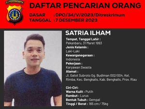 Dicari! Satria Buron Polda DIY, Ini Ciri-cirinya