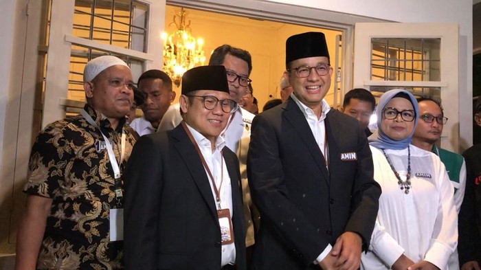 Cak Imin dan Anies (Kurniawan/detikcom)