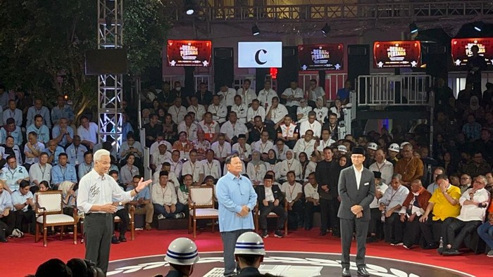 Debat Pilpres 2024 (Anggi/detikcom)