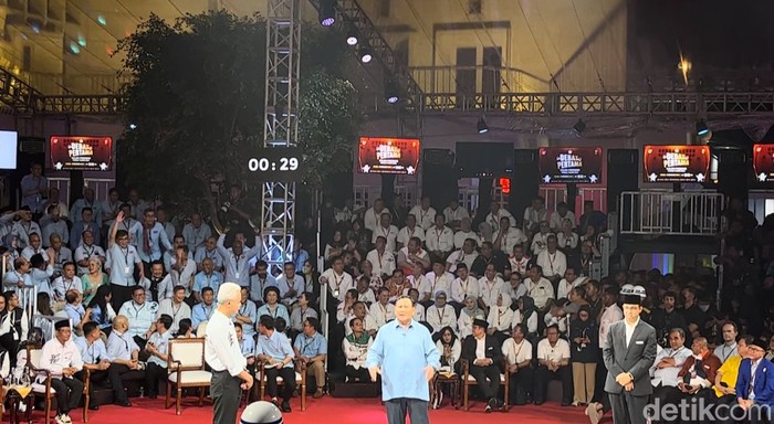 Debat Pilpres 2024. (Anggi/detikcom)