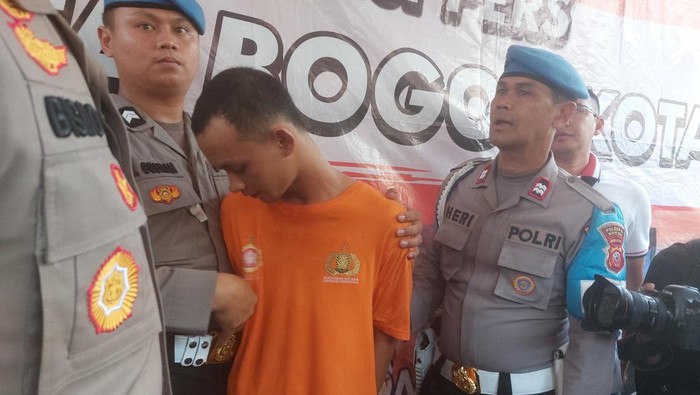 Devid Ai Lesmana alias Devid (19), pelaku pembunuhan mahasiswi berinisial NP (19).