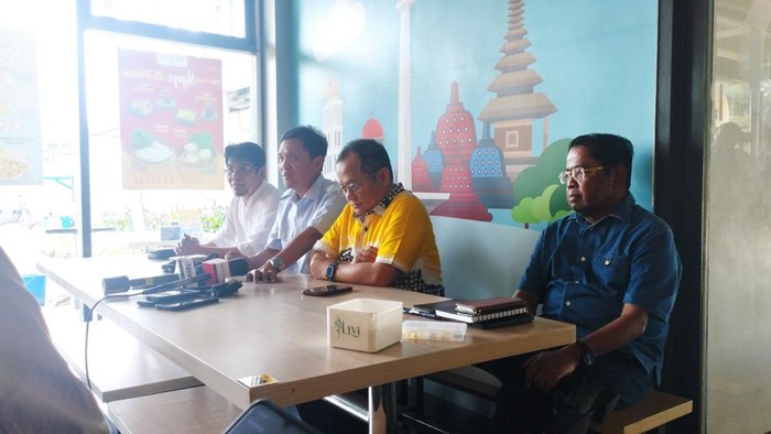 Elite Tim Kampanye Nasional (TKN) Prabowo-Gibran, Habiburokhman (Brigitta Belia/detikcom)