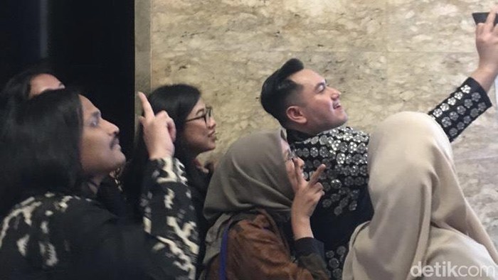 Foto bareng King Nassar di detikJatim Awards 2023