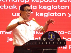 Pesan Yasonna di Rakor Evaluasi 2023 dan Strategi 2024 Kemenkumham