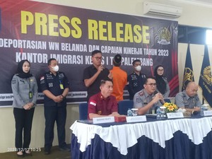 4 WNA Dideportasi Imigrasi Palembang Selama 2023, 3 Asal Turki