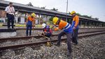 Jalur KA Dicek Jelang Libur Nataru, Begini Potretnya