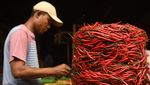 Jelang Nataru, Harga Cabai Naik